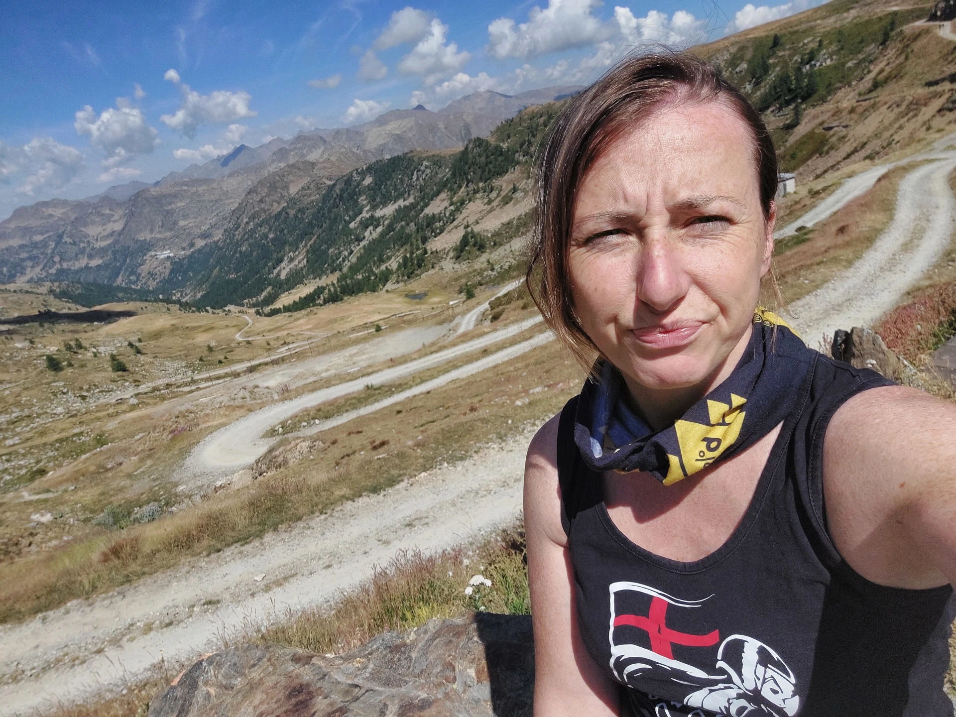 Cristina al Colle della Lombarda